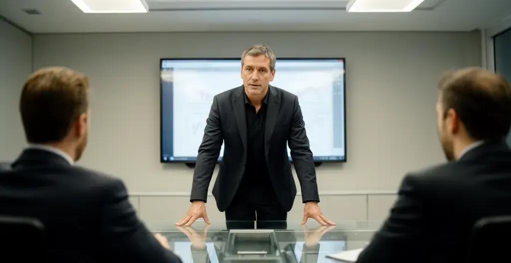 Expert-comptable CSE présentant une analyse économique aux élus